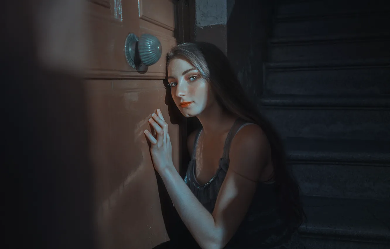 Photo wallpaper look, ladder, sponge, SUMMER