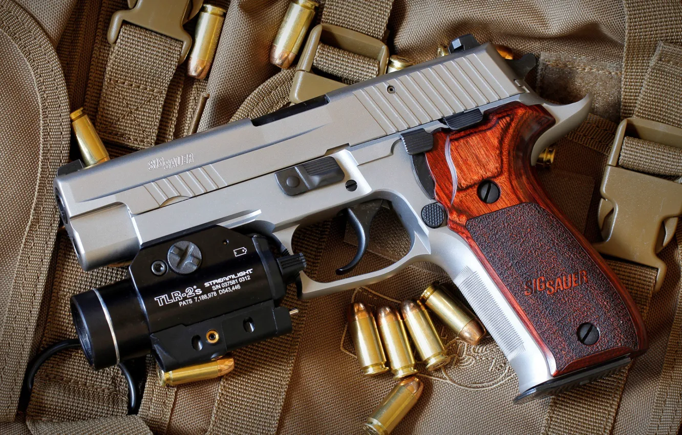 Photo wallpaper gun, weapons, gun, pistol, weapon, Sig Sauer, P226, Sig P226