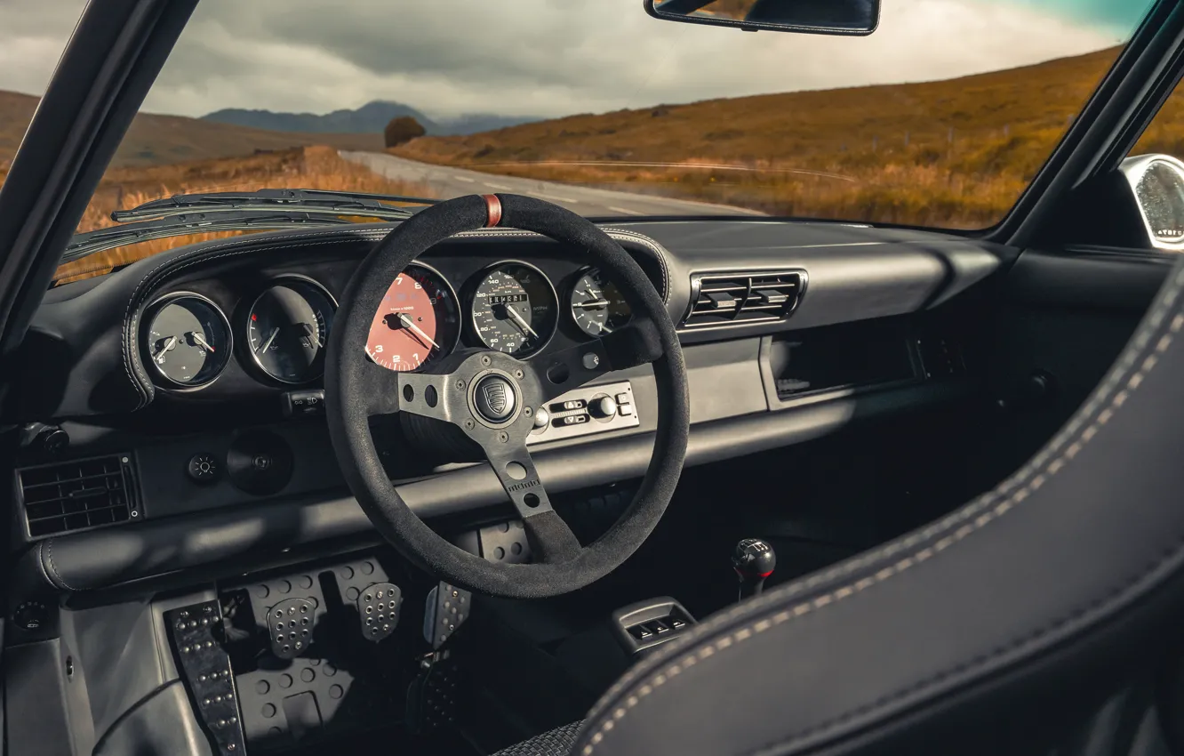 Photo wallpaper field, Porsche, the wheel, salon, 2022, 993R, Paul Stephens Autoart