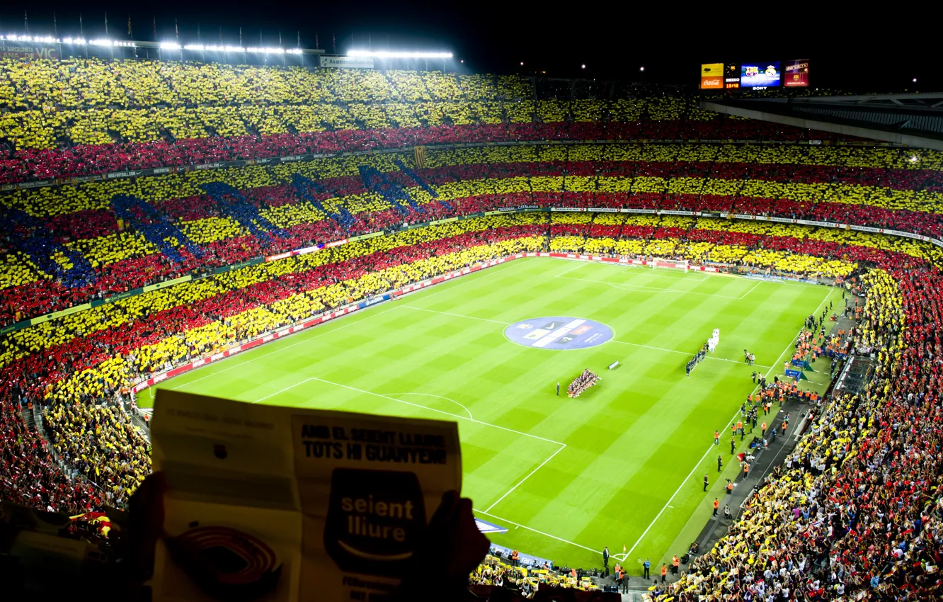 Photo wallpaper Real Madrid, Camp Nou, FC Barcelona, The Classic