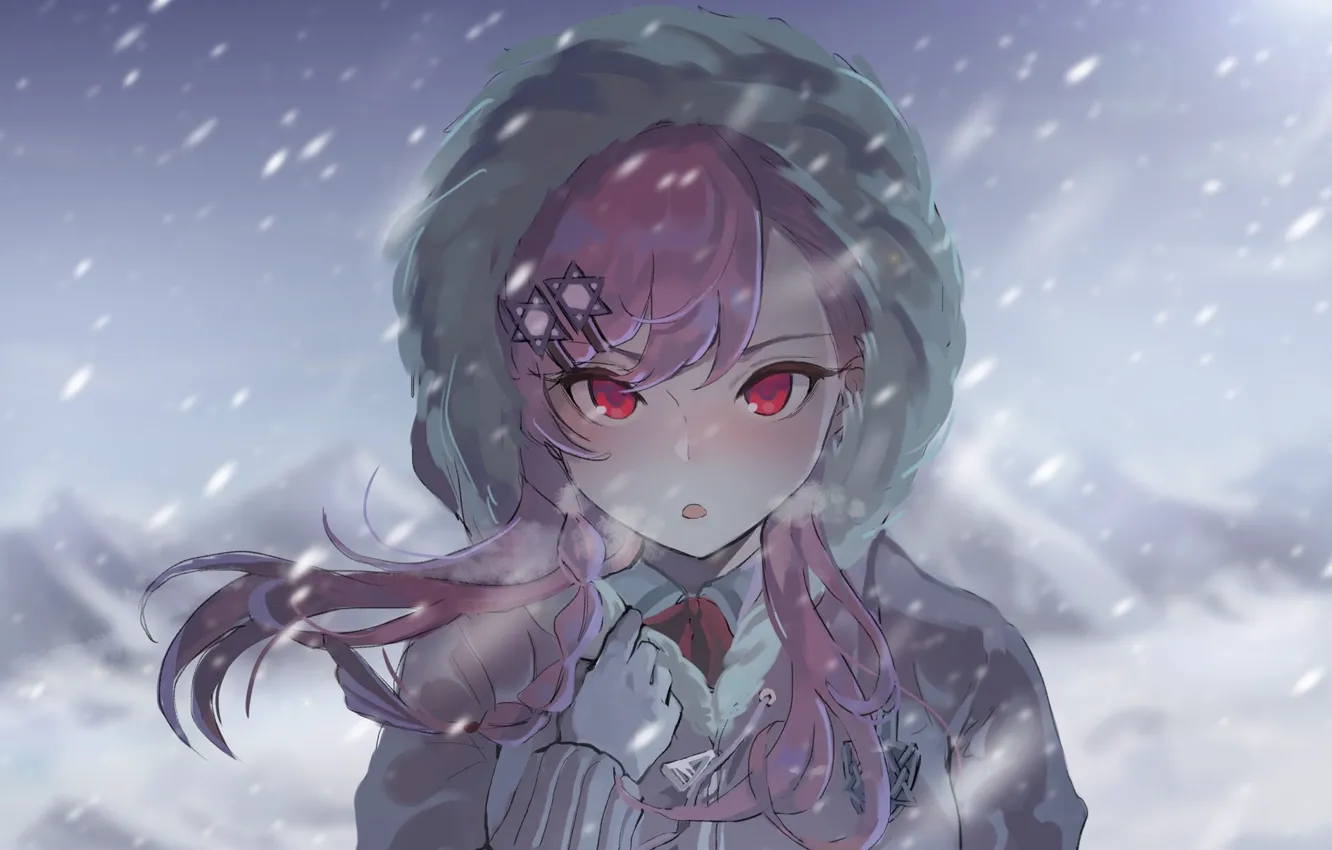 Photo wallpaper look, girl, Girls Frontline, Girls front