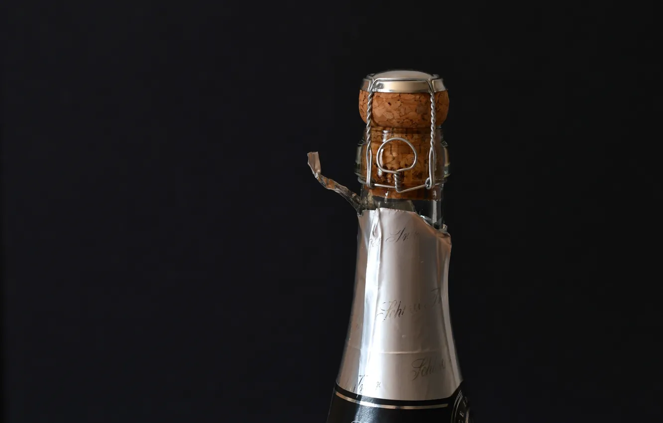 Photo wallpaper wine, bottle, champagne