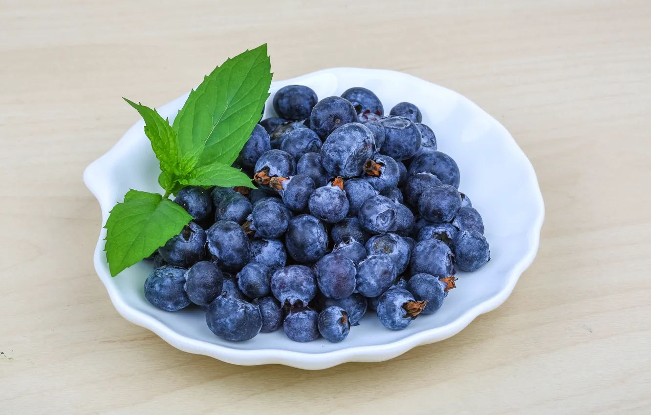 Photo wallpaper berries, blueberries, fresh, blueberry, blueberries, berries