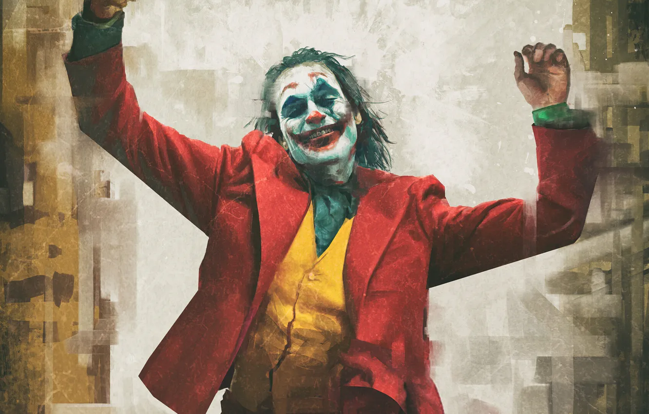 Photo wallpaper face, movie, Joker, clown, Oscar, American