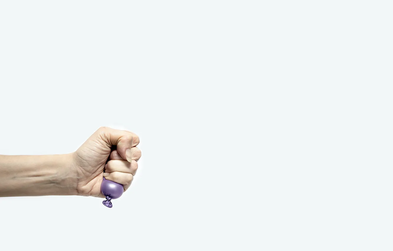 Photo wallpaper balls, background, hands