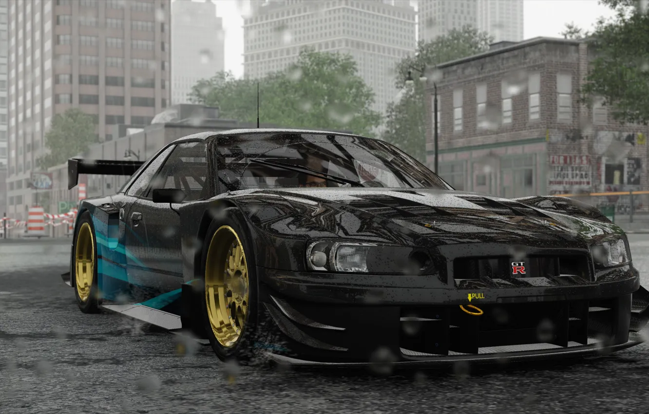 Photo wallpaper car, GTR, game, The Crew