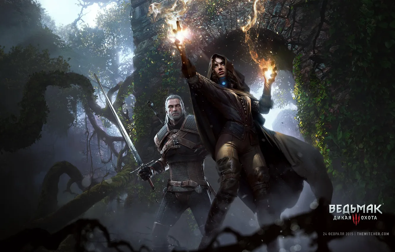Photo wallpaper The Witcher, The Witcher, Geralt, CD Projekt RED, The Witcher 3: Wild Hunt, Geralt, The …