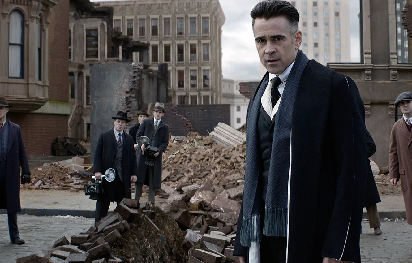 Photo wallpaper cinema, USA, magic, New York, man, movie, Harry Potter, Colin Farrell