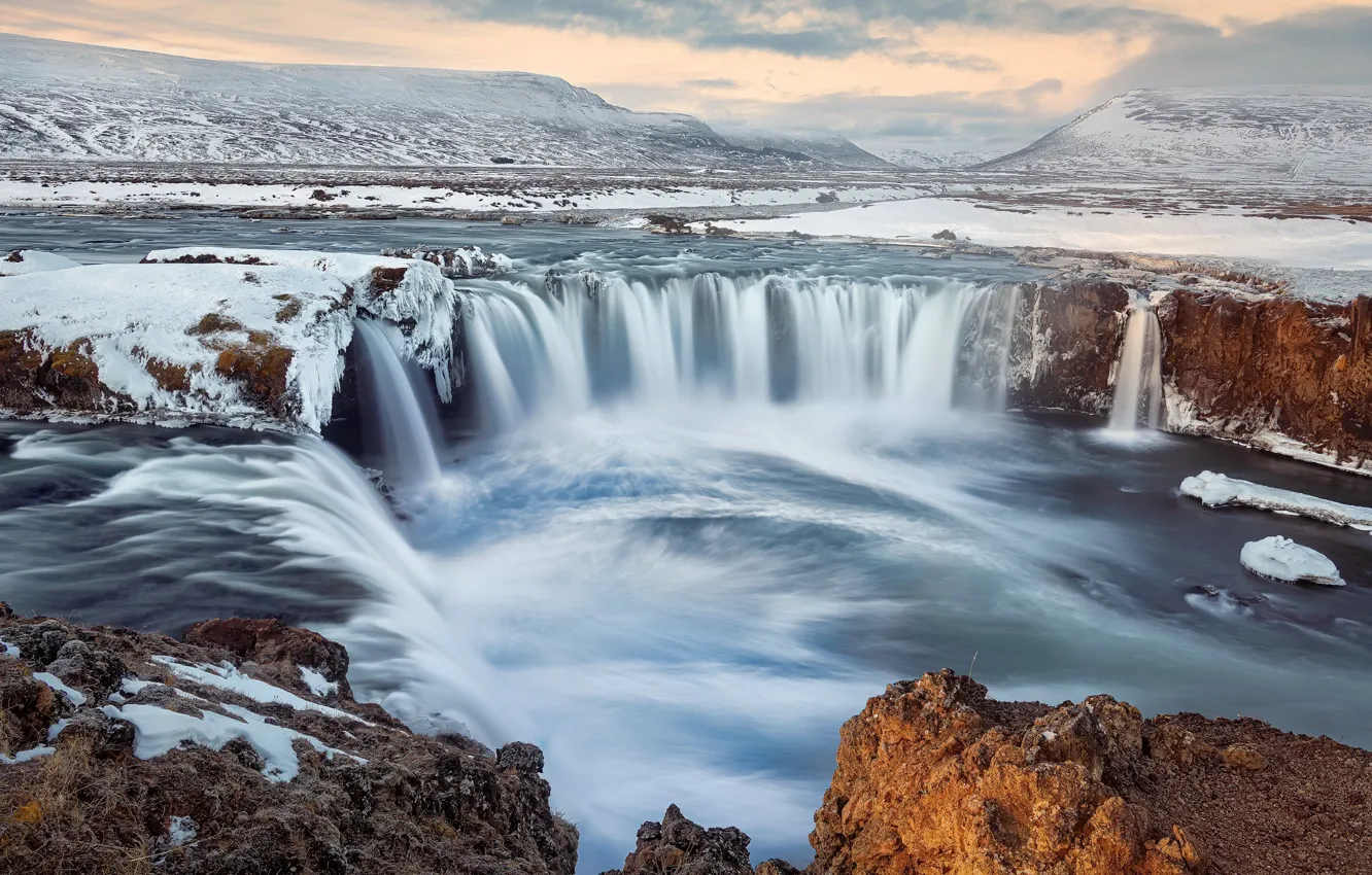 Photo wallpaper Iceland, Northeast, Vidhirholl
