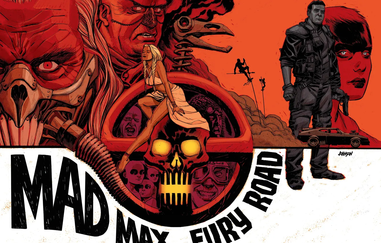 Photo wallpaper Mad Max, Fury Road, Mad Max: fury Road
