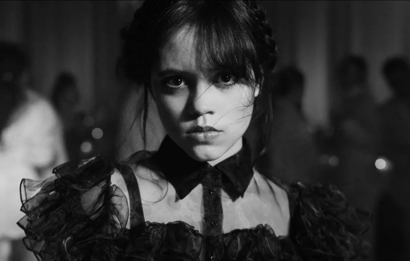 Photo wallpaper Wednesday Addams, Addams, Wednesday, Jenna Ortega, Wednesday