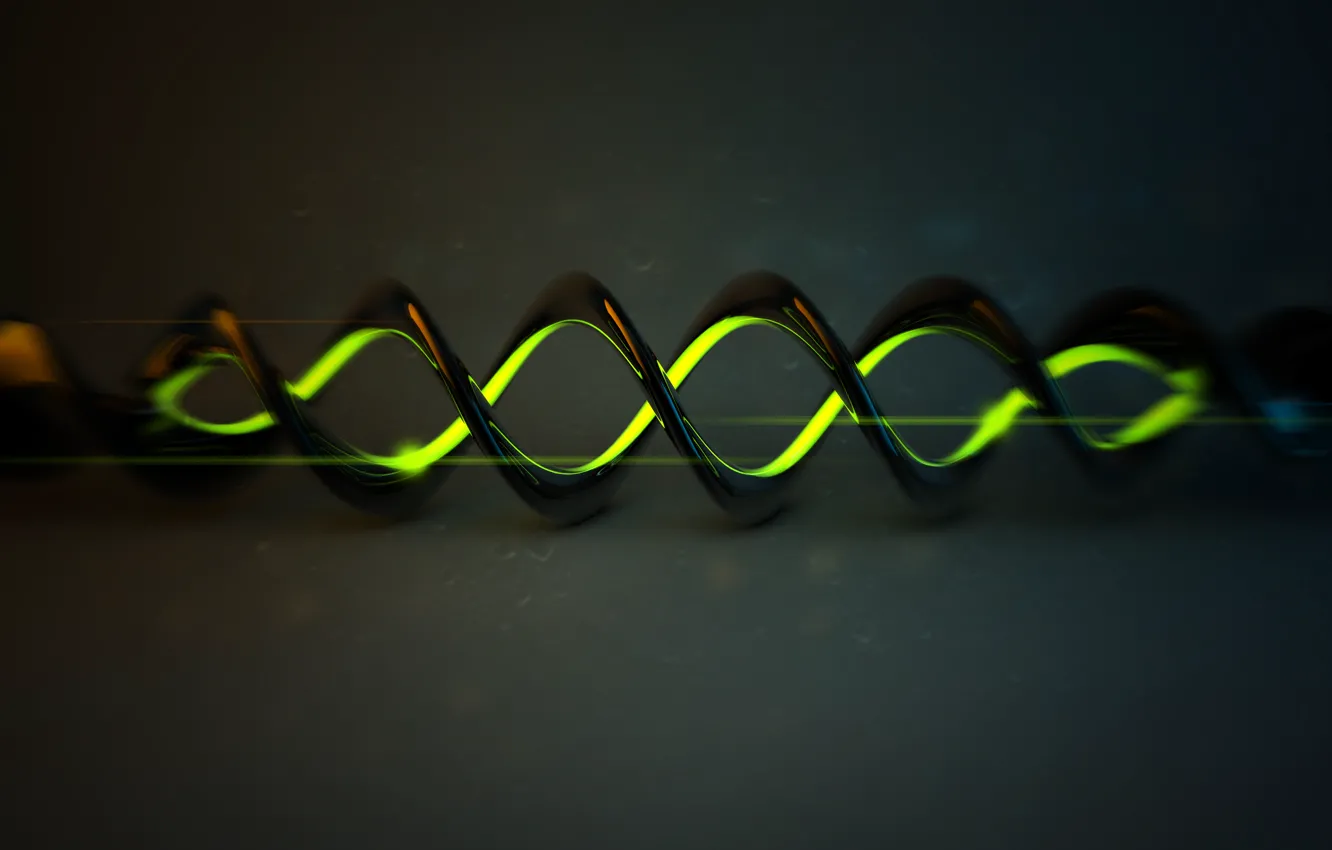 Photo wallpaper spiral, chain, DNA, dna