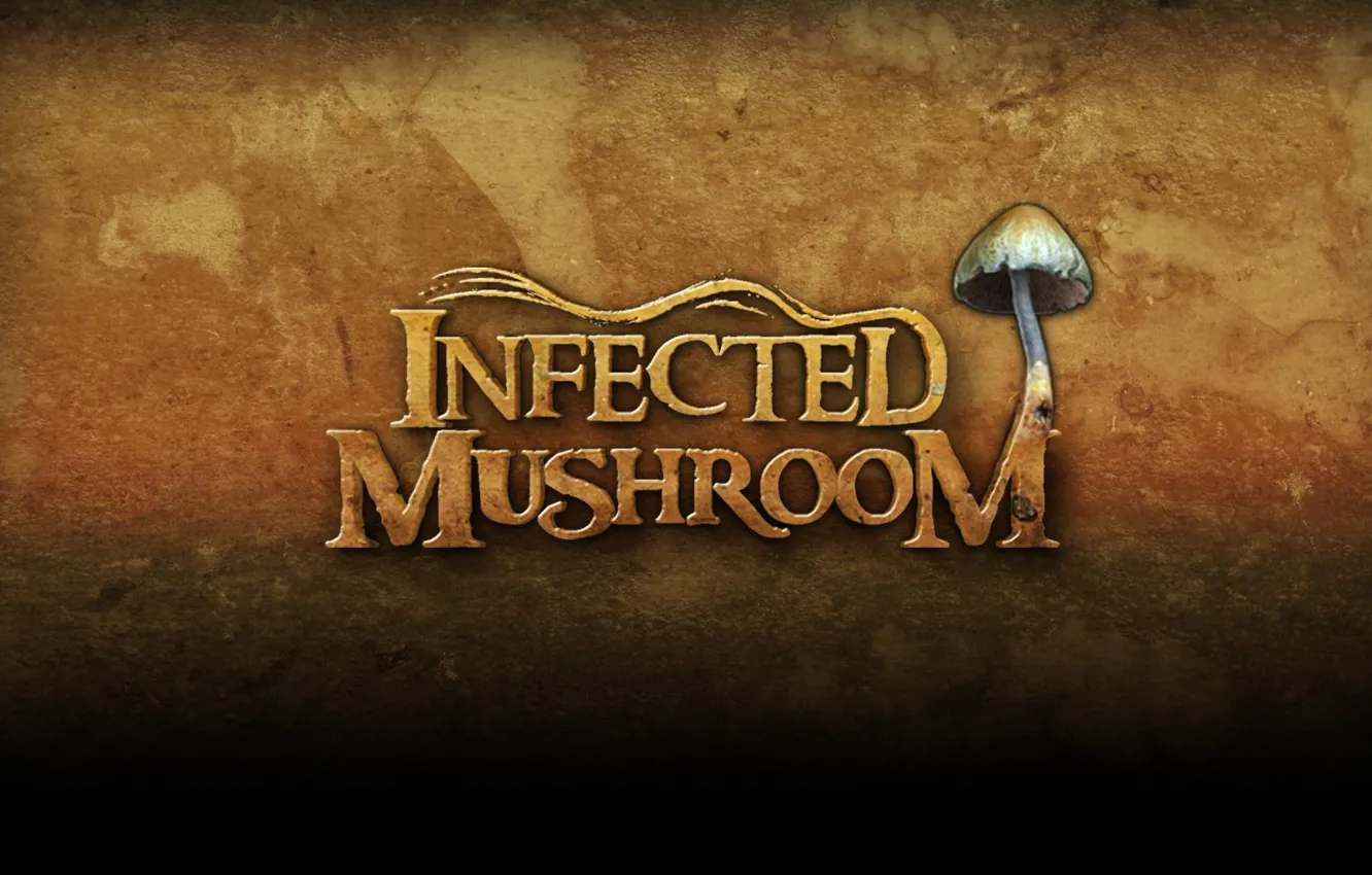Photo wallpaper Infected Mushroom, Mushroom, Infected