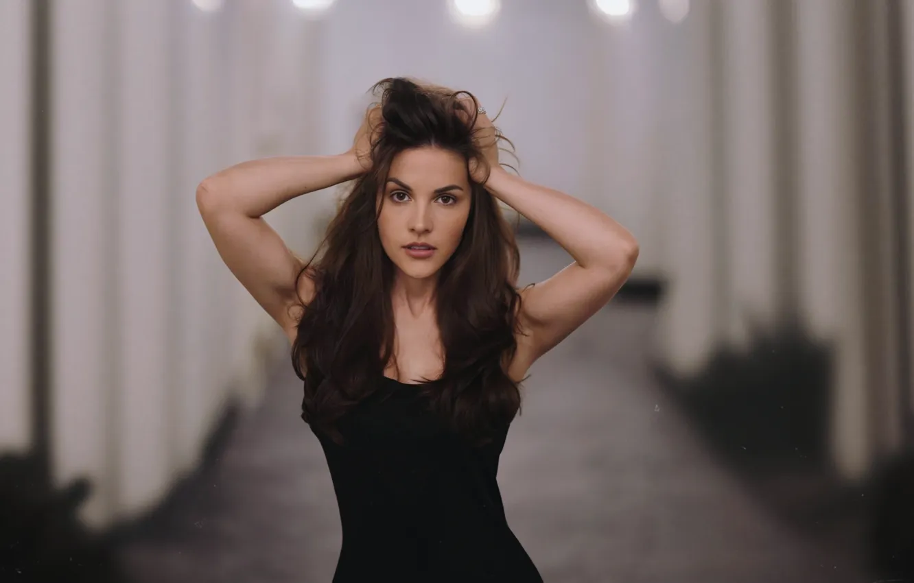 Photo wallpaper girl, photoshoot, hotel, posing, portrait, Katrina, Girl, photograhpy