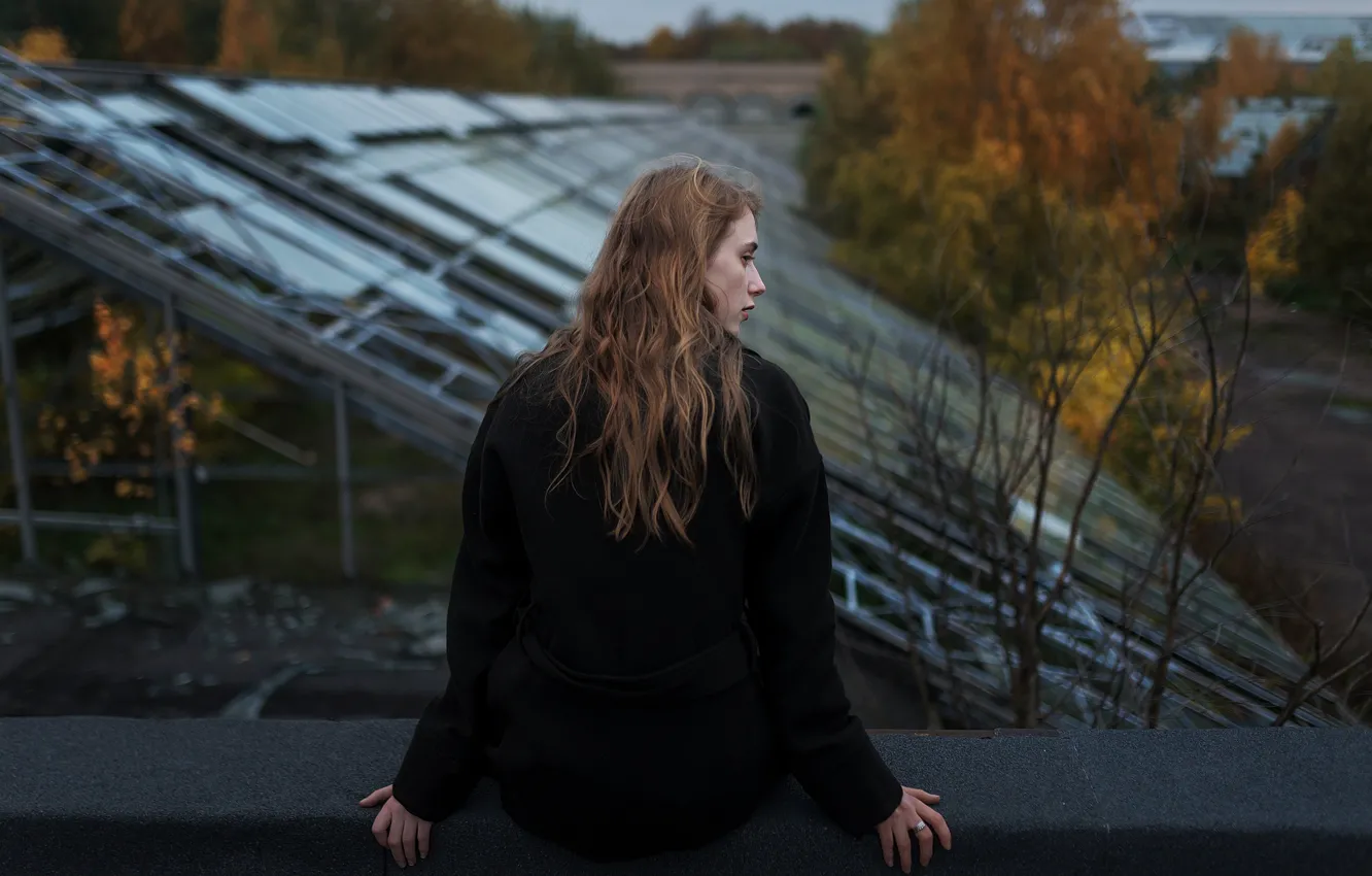 Photo wallpaper autumn, coat, Aleks Five