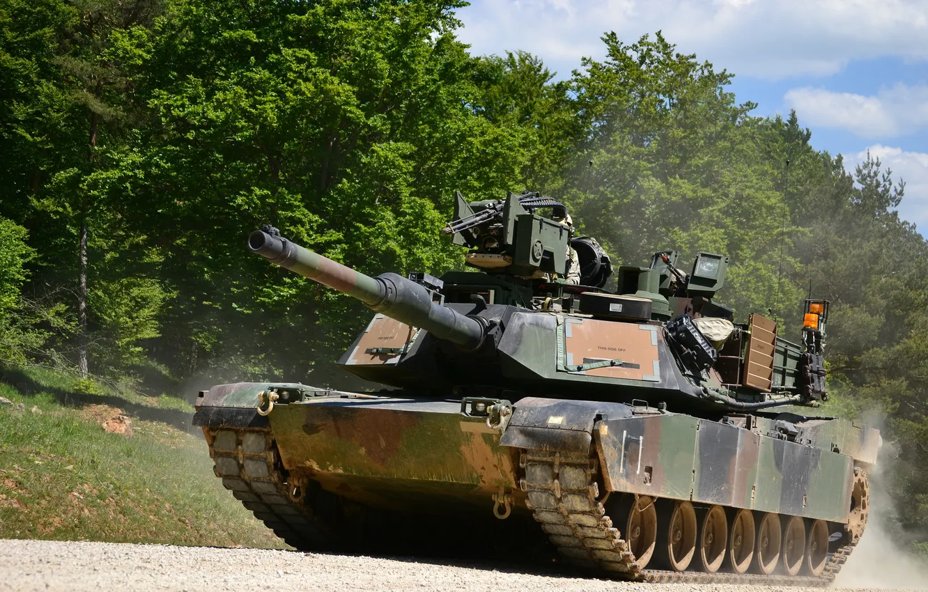 Photo wallpaper tank, armor, Abrams, Abrams, M1A2