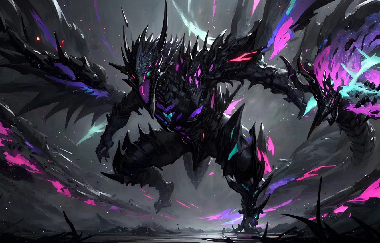 Photo wallpaper monster, being, fantasy, fantasica