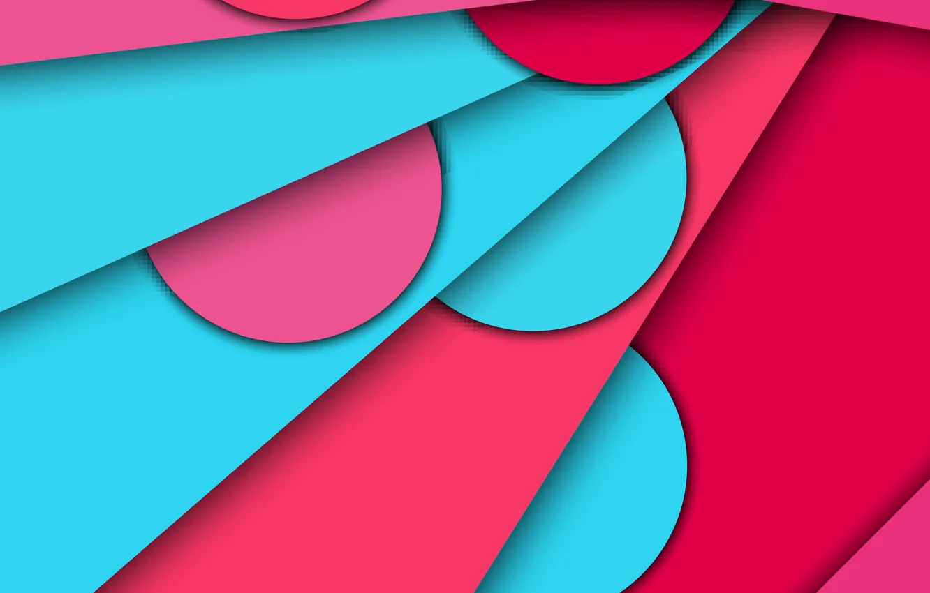 Photo wallpaper line, circles, vector, texture, geometry, design, color, material