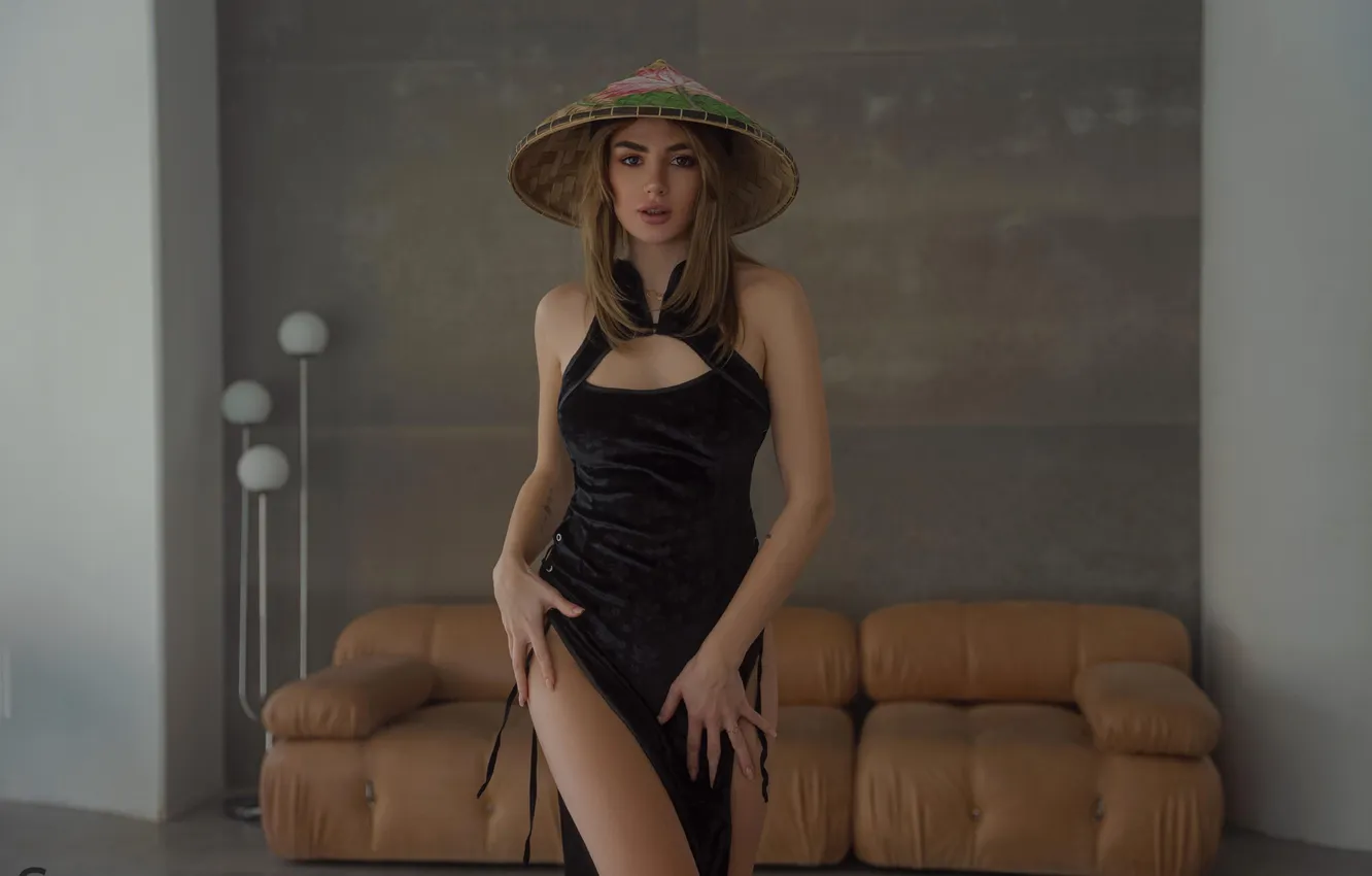 Photo wallpaper look, dress, legs, StasyQ, JaniceQ