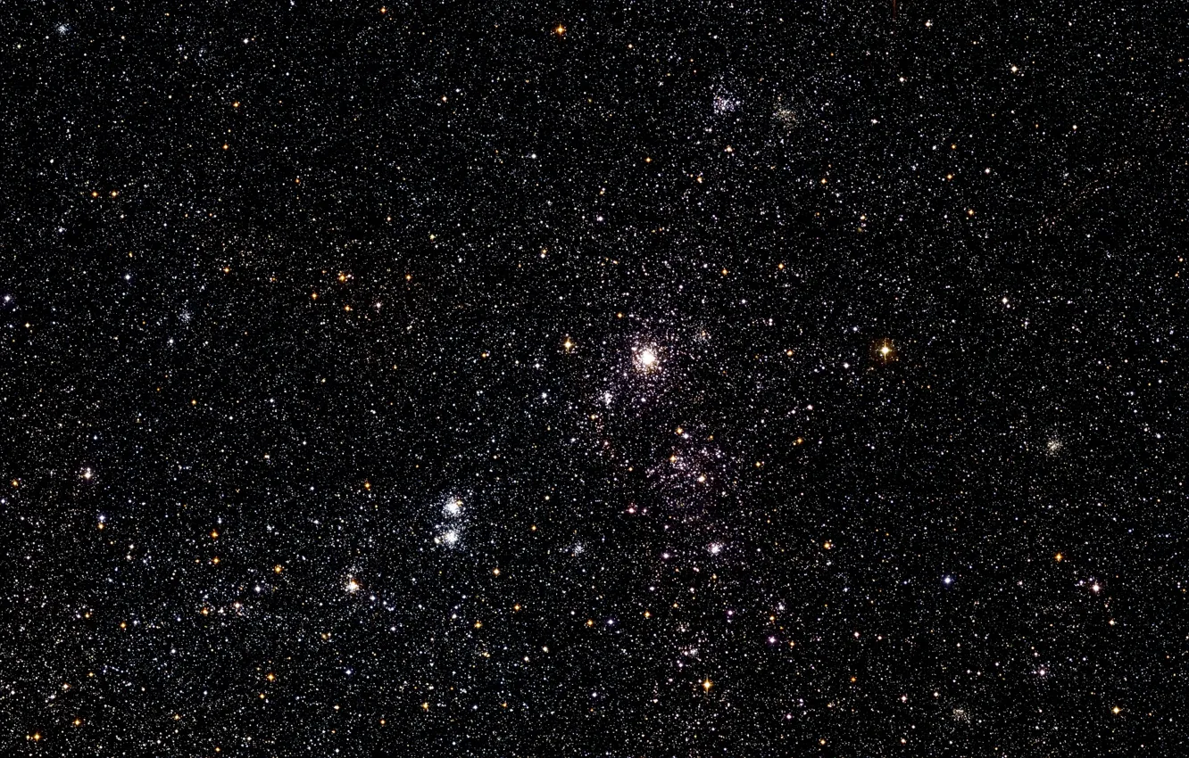 Photo wallpaper Chili, La Silla Observatory, MPG/ESO 2.2-metre telescope, Constellation Dorado, NGC 1978, LMC-Section