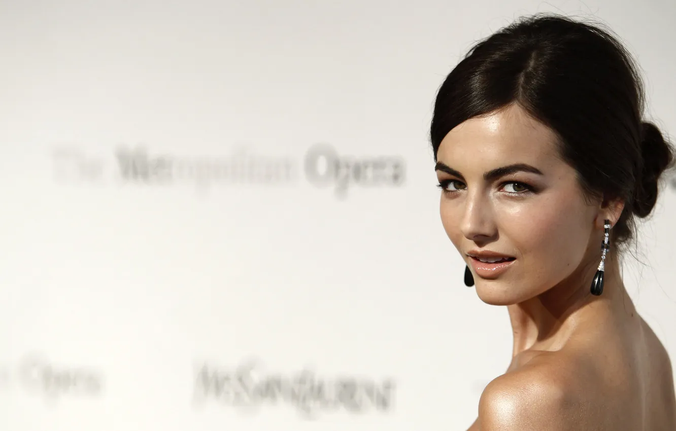 Photo wallpaper actress, bokeh, Camilla Belle, Camilla Belle