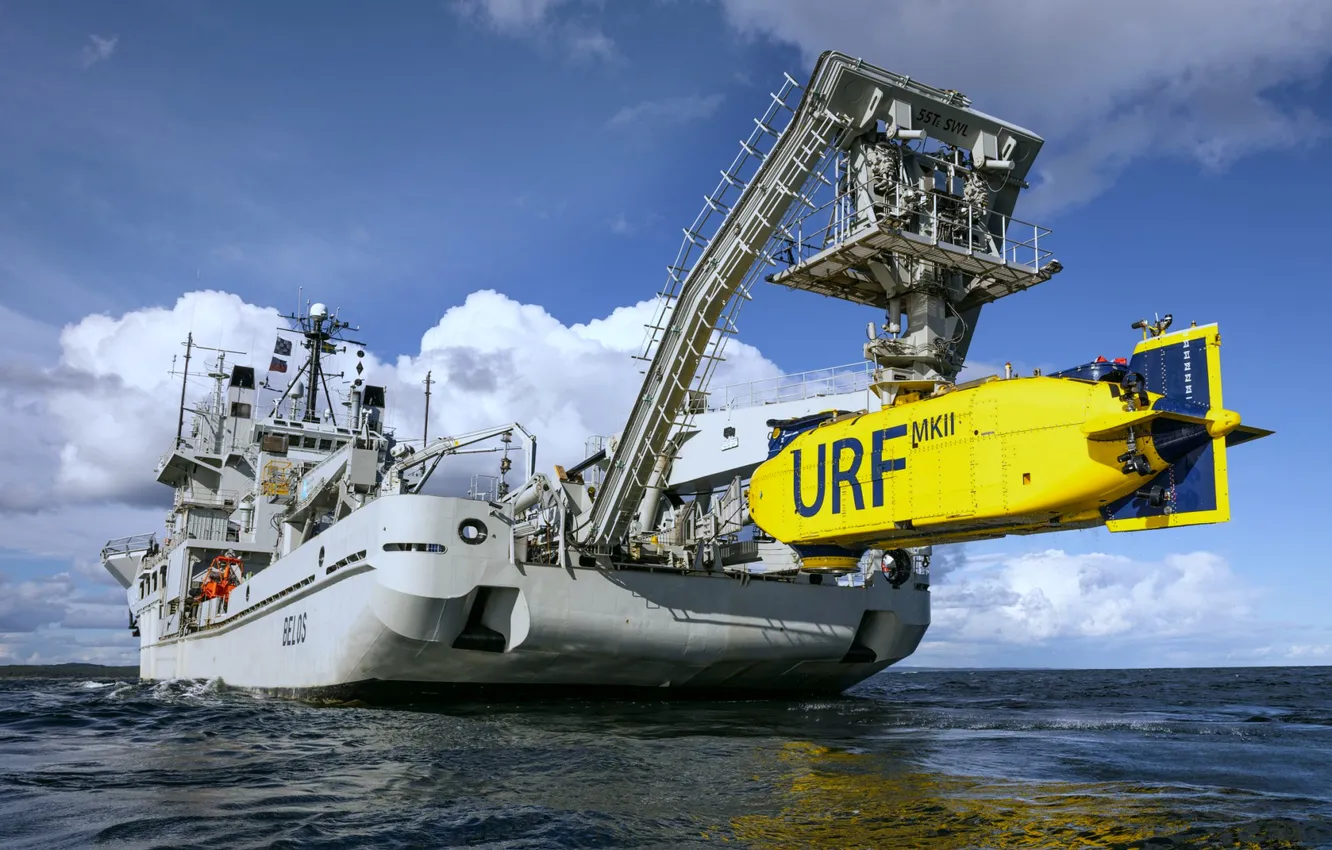 Photo wallpaper lifeguard, Swedish Navy, Beautiful