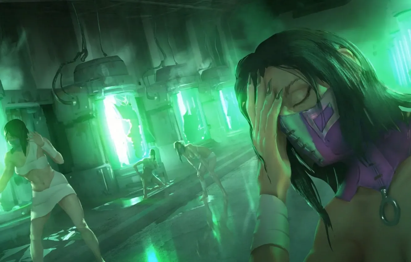 Photo wallpaper Mileena, Milina, Mortal Kombat X, SAI, Mortal Kombat 10