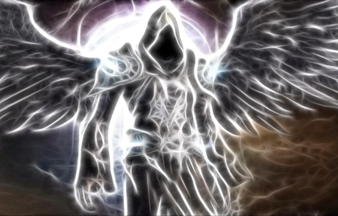 Photo wallpaper wallpaper, wall, fantasy, games, angel, Archangel