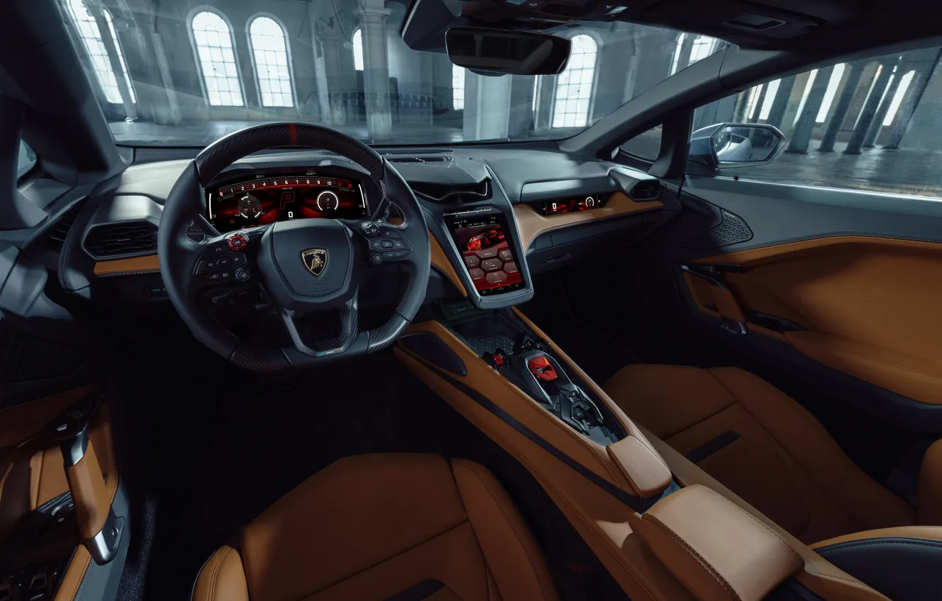 Photo wallpaper interior, Lamborghini, supercar, Supercar, 2024, Lamborghini Daredevil, Rash