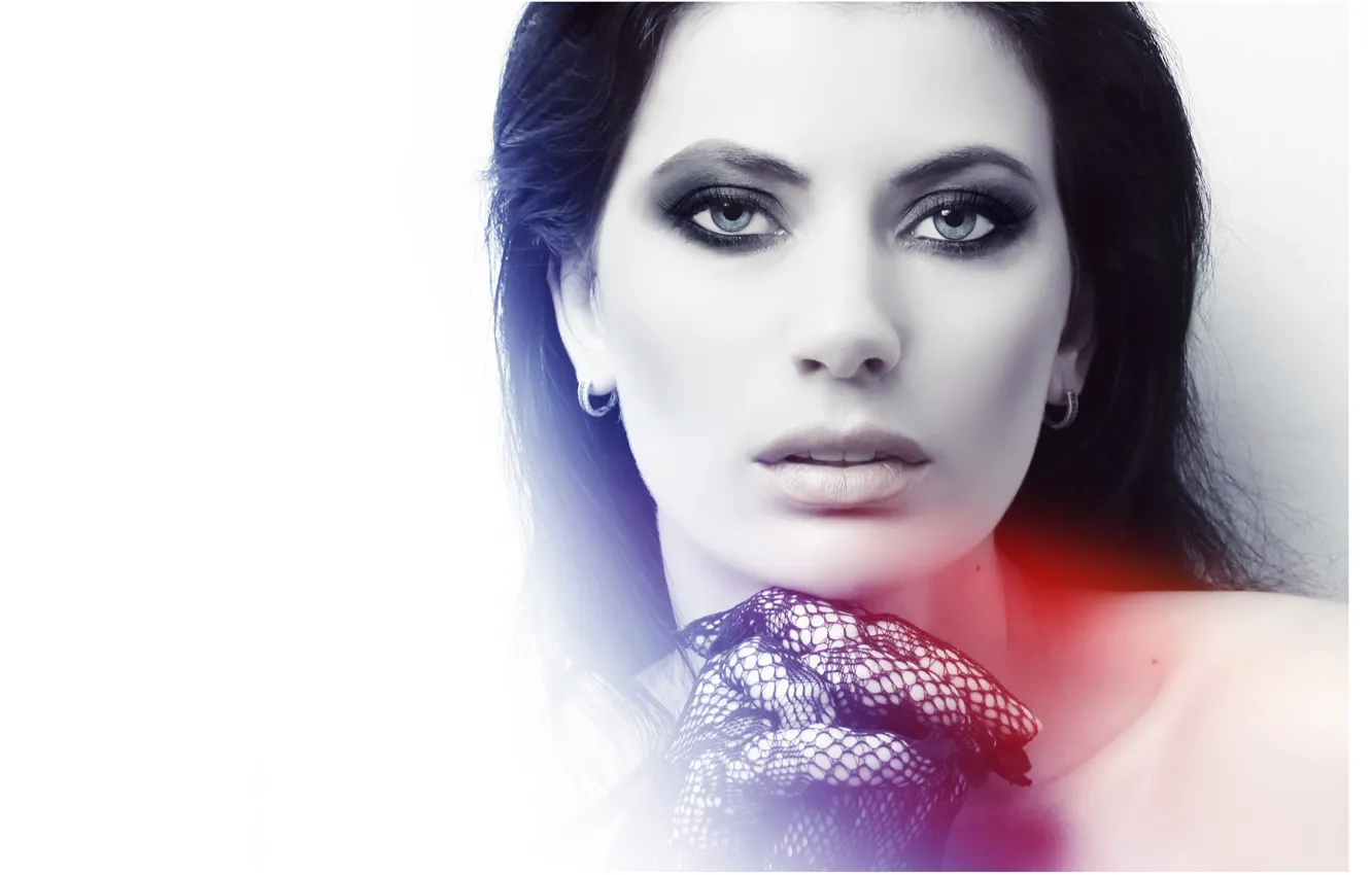 Photo wallpaper girl, Phoenix, eye blue, Like