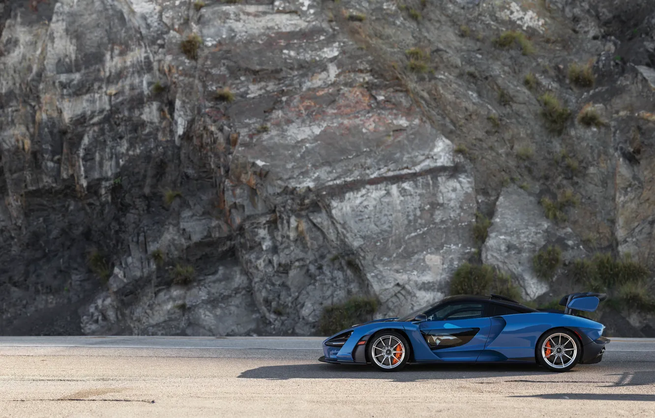 Wallpaper McLaren, Senna, side view, McLaren Senna for mobile and