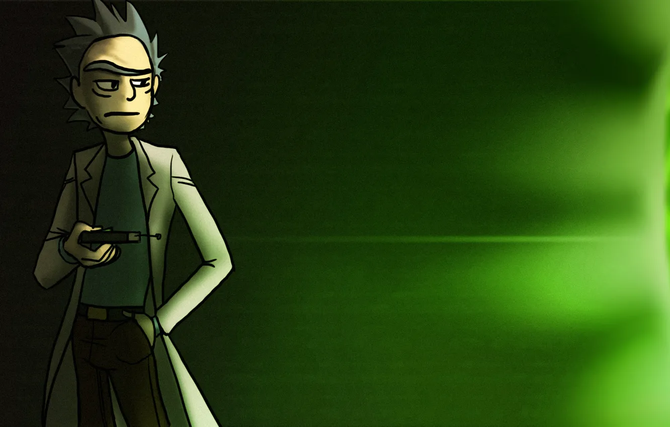 Photo wallpaper cartoon, Rick and Morty, Rick and Morty, Rick