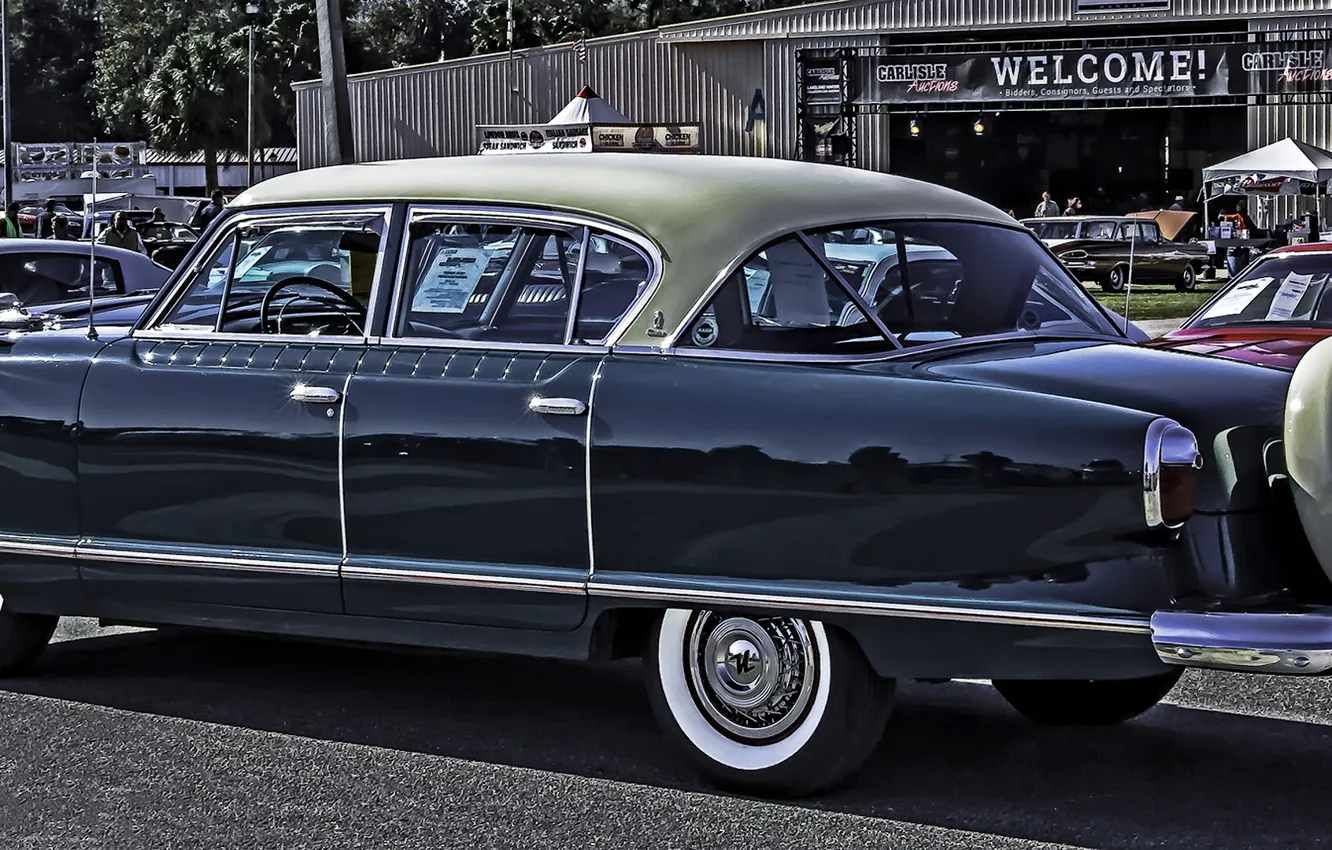 Photo wallpaper classic, 1954 Nash Ambassador, Nash Ambassador, Nash Motors