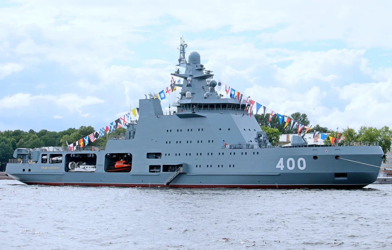 Photo wallpaper patrol, ship, Ivan Papanin, ice class
