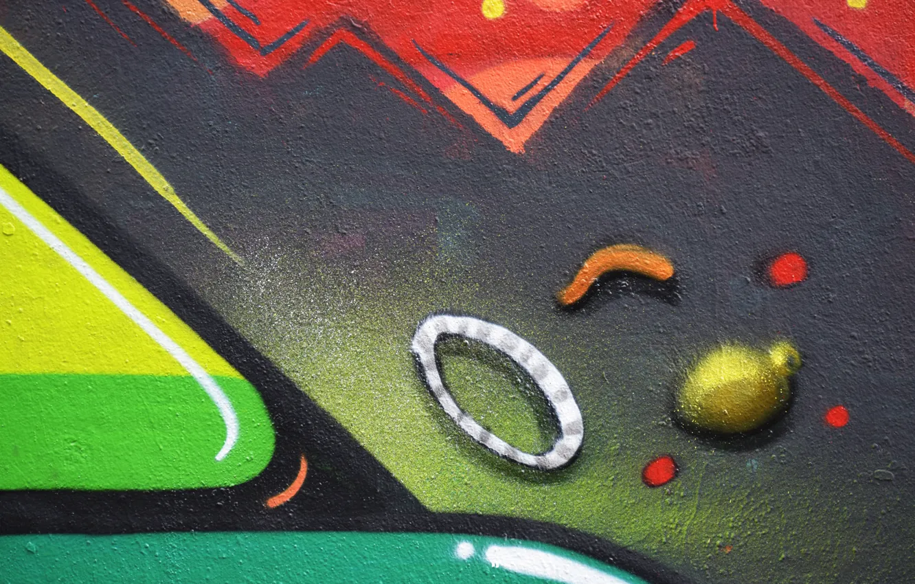 Photo wallpaper photo, paint, graffiti, figure