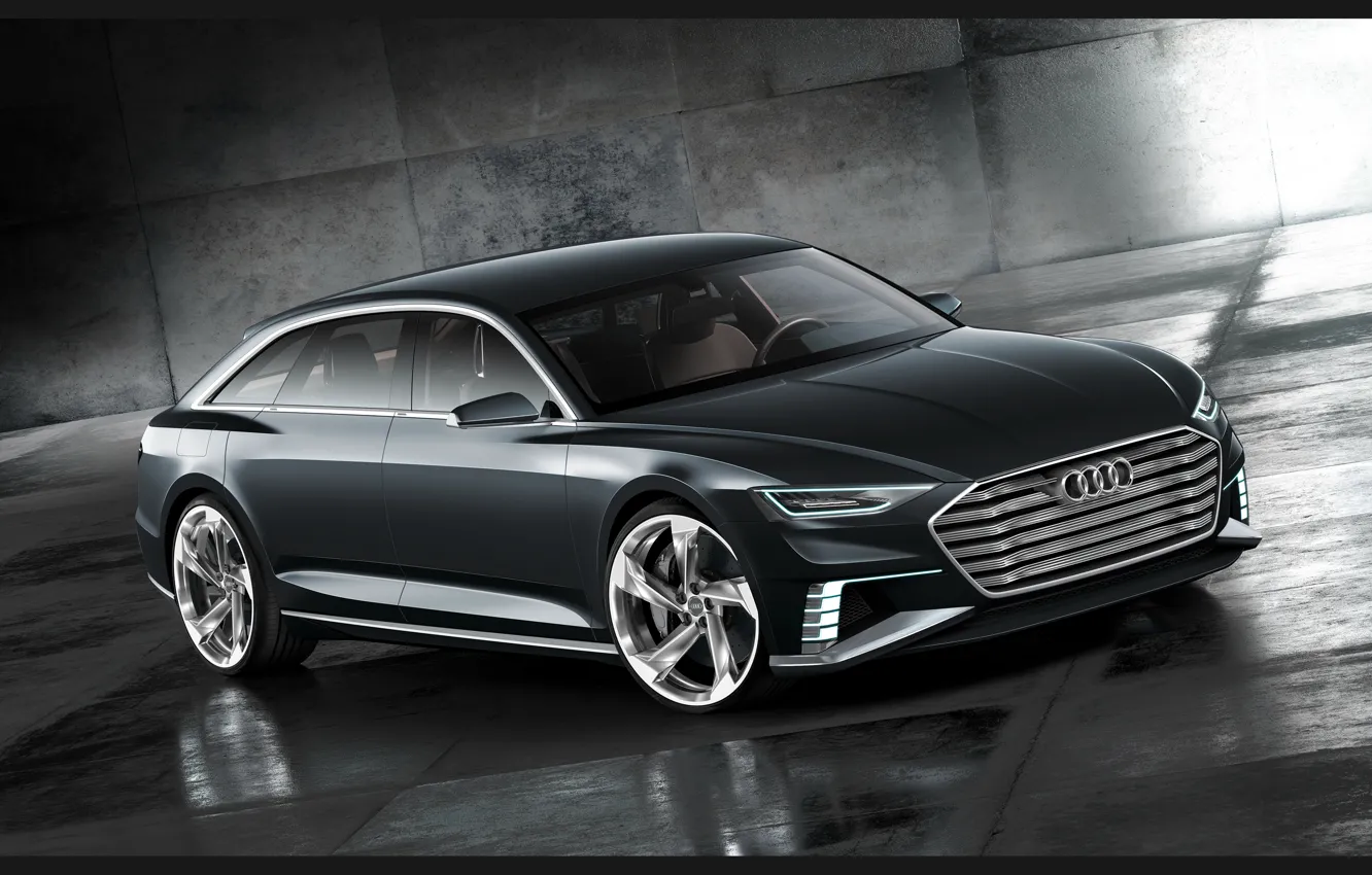 Photo wallpaper Concept, grey, Audi, Audi, Before, 2015, Prologue, avant