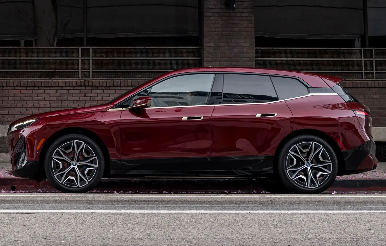 Photo wallpaper BMW, side view, 2022, iX Sport, for US