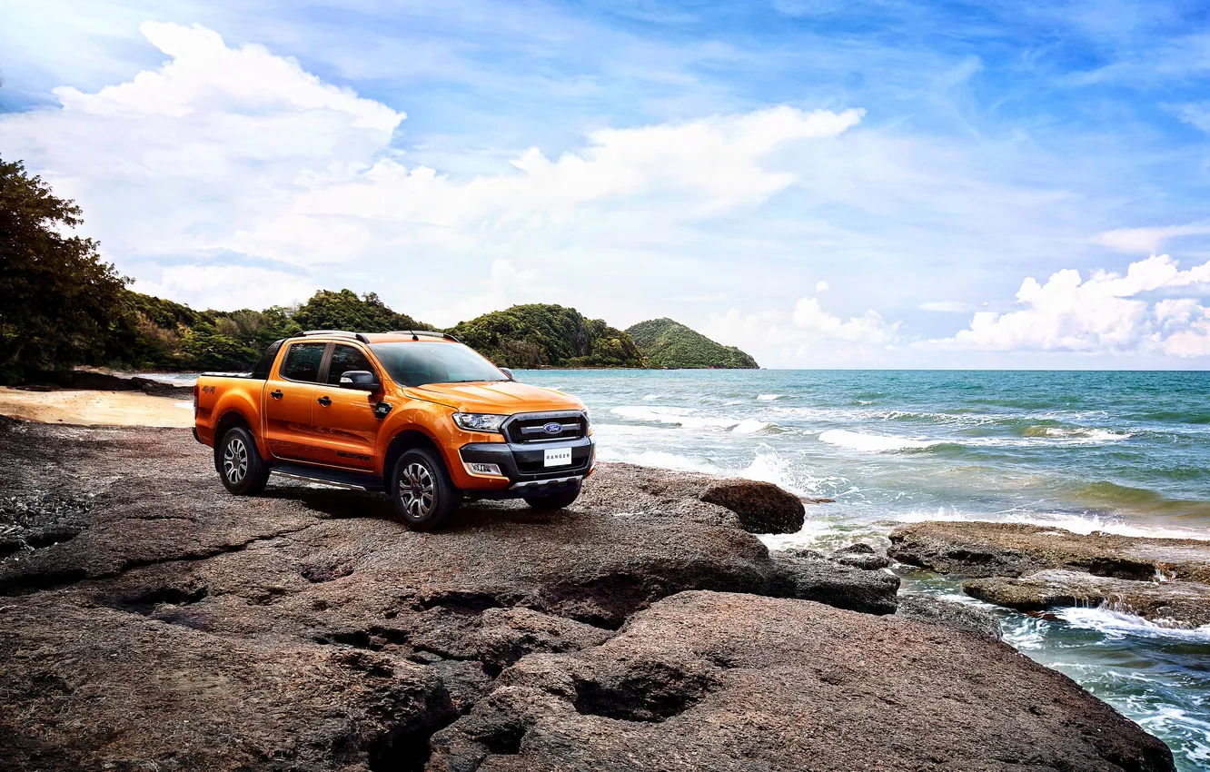 Photo wallpaper Ford, Ford, Ranger, Ranger, 2015, Wildtrak, TH-spec