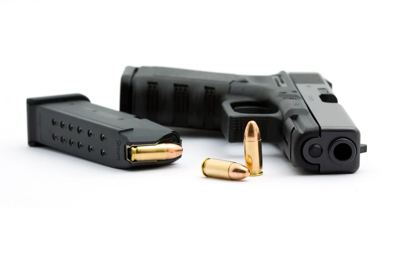 Photo wallpaper Glock, Guns, Weapons, Beretta