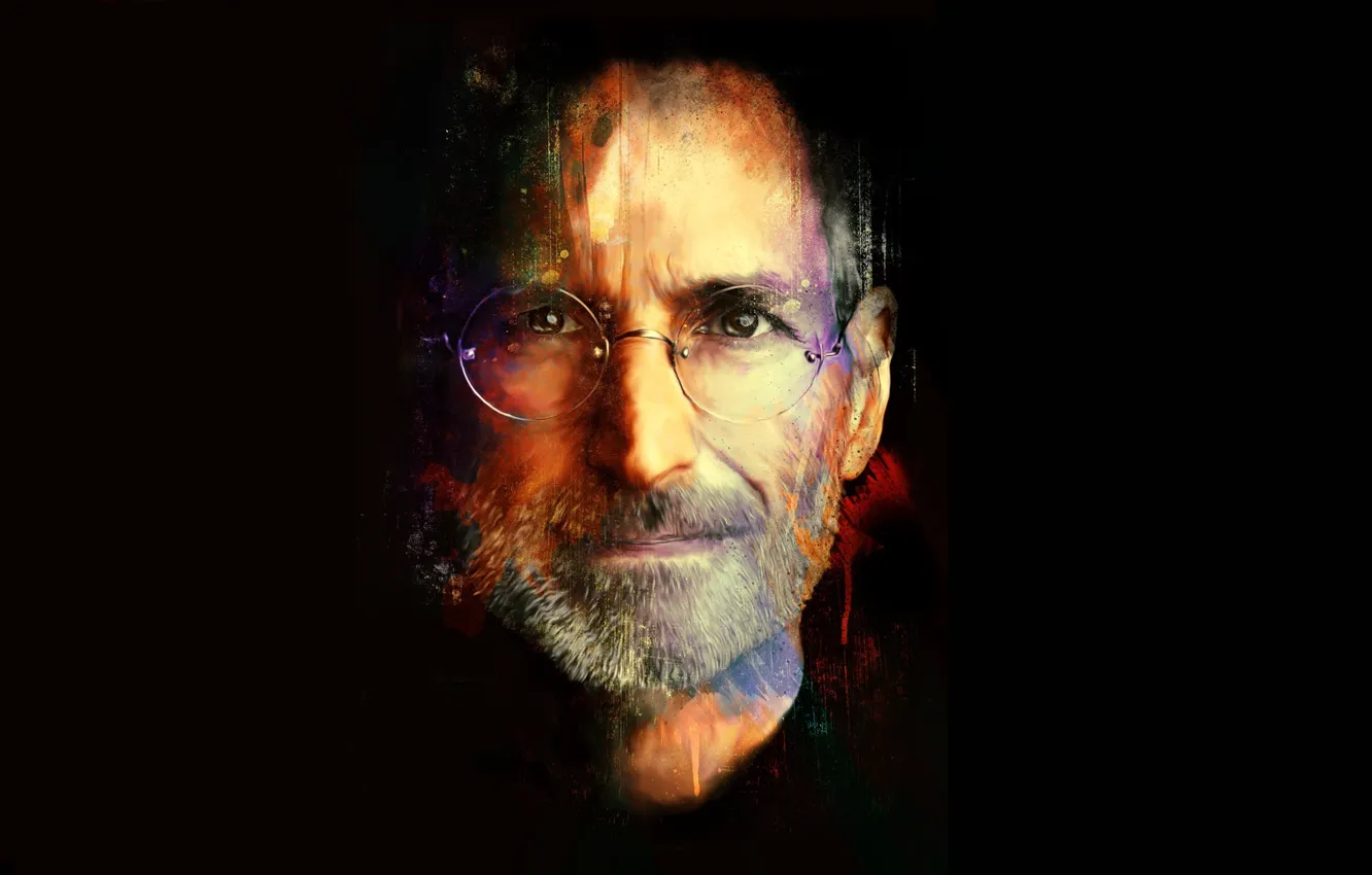 Photo wallpaper background, apple, RIP, Steve Jobs, steve jobs, turk1672