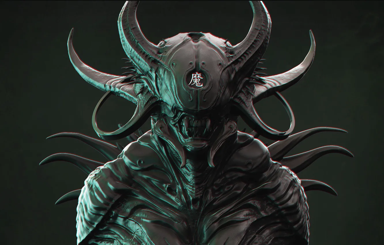 Photo wallpaper graphics, monster, characters, monster