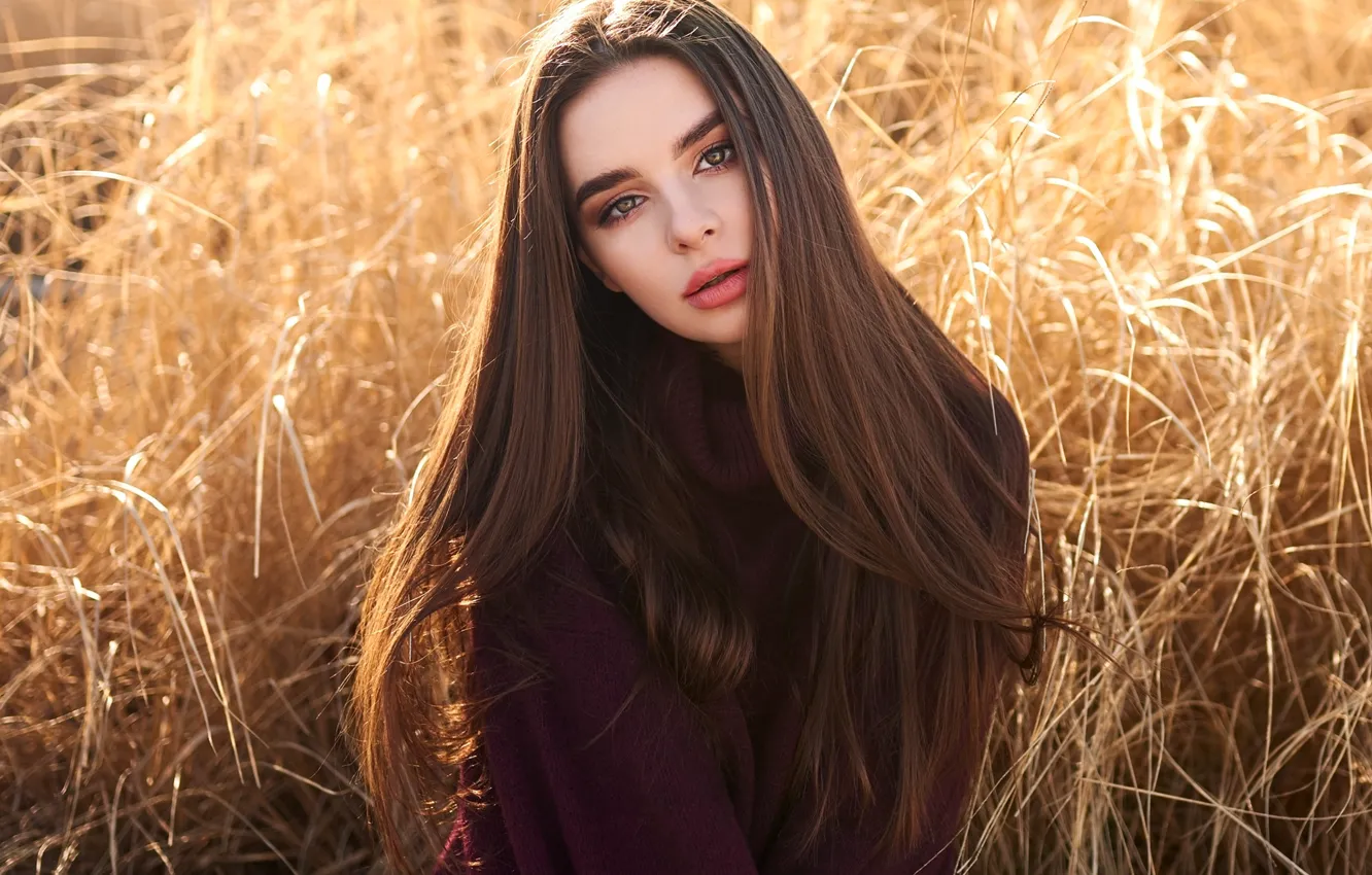 Photo wallpaper look, girl, pose, hair, Victoria Cwynar, bulinko, Peter Krzyzanowski