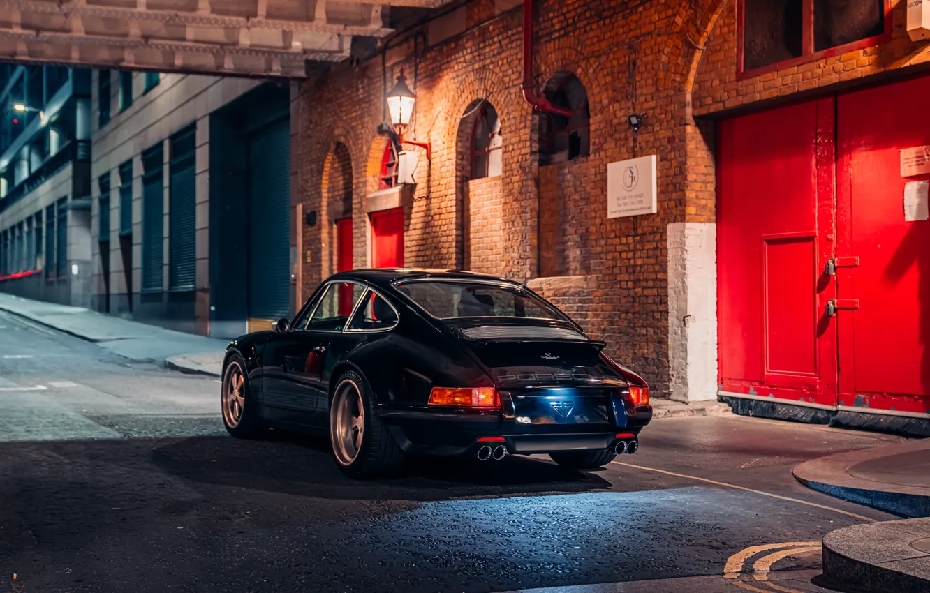 Wallpaper 911, Porsche, 964, rear view, Theon Design Porsche 911 for ...