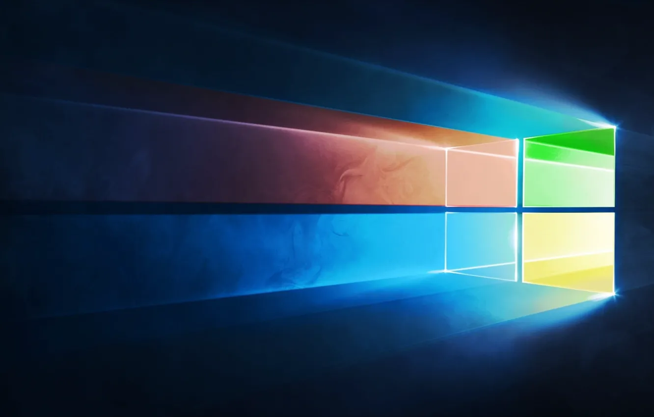 Photo wallpaper abstract, space, Microsoft Windows, technology, connection, Windows 10