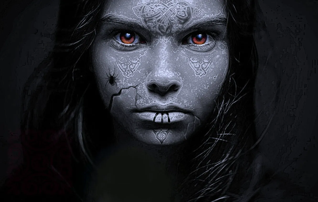 Photo wallpaper dark, Gothic, artist sergey sidenko, okirra