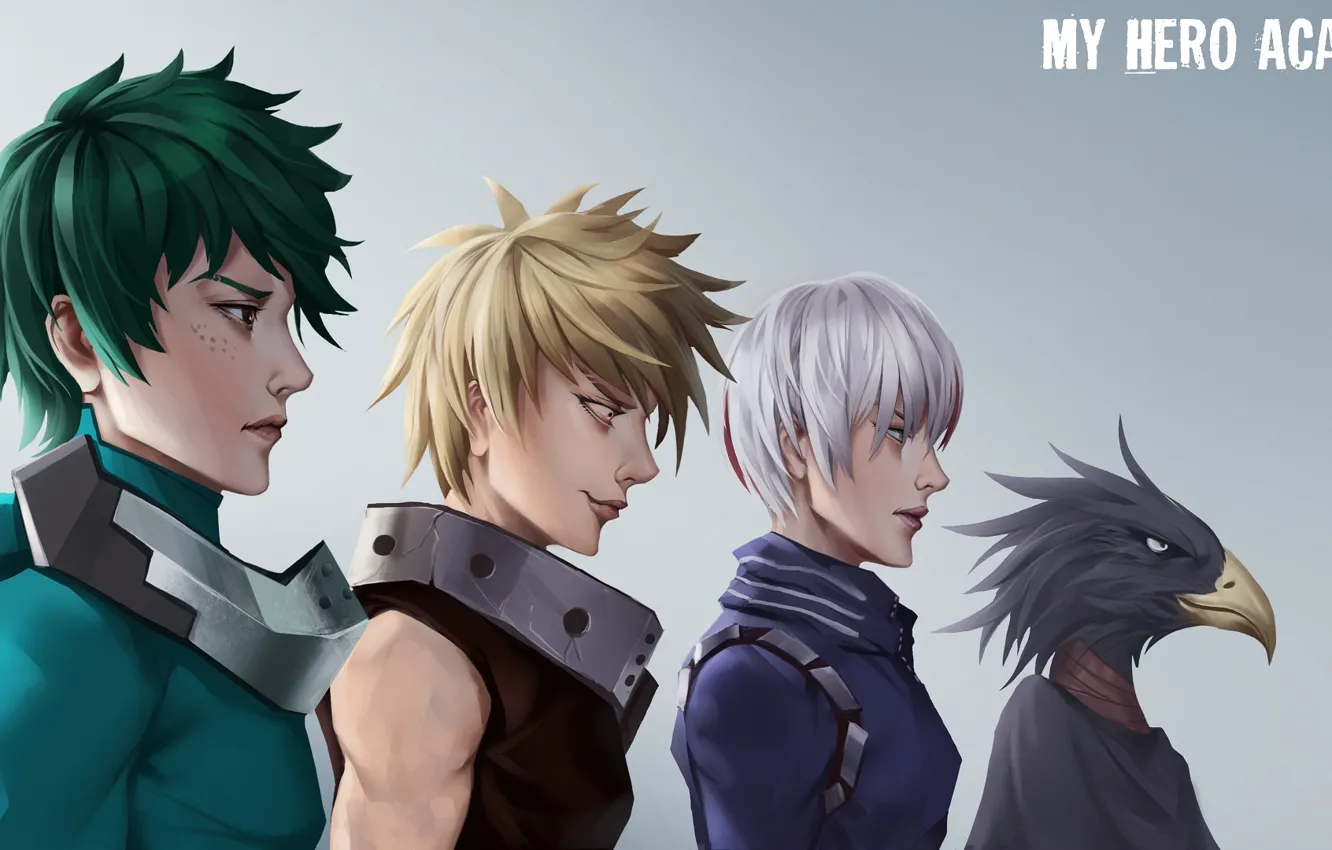 Photo wallpaper background, group, guy, Boku no Hero Academy, My hero Academy, My Hero Academia