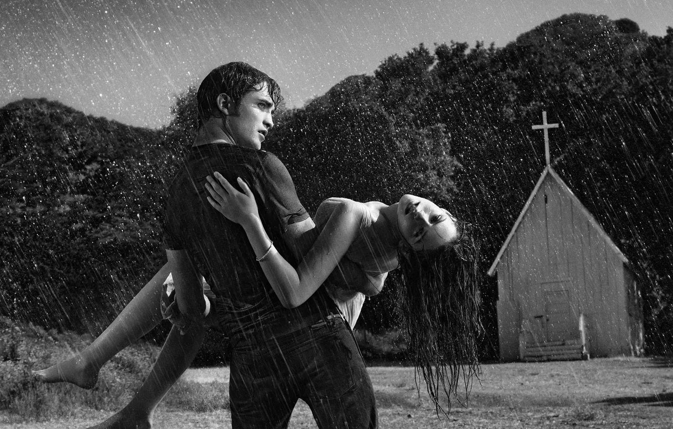 Photo wallpaper girl, the film, guy, twilight