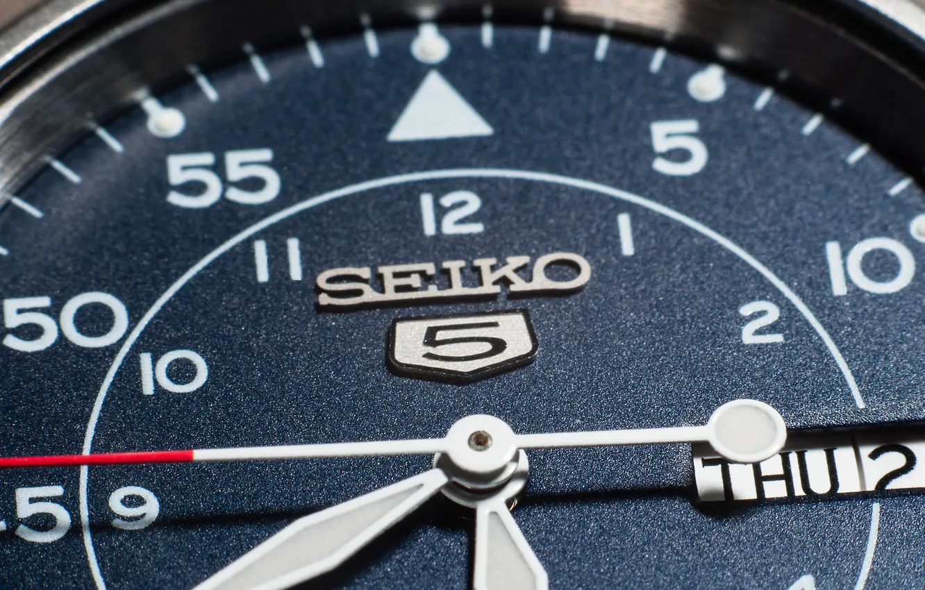 Photo wallpaper red, watch, Seiko