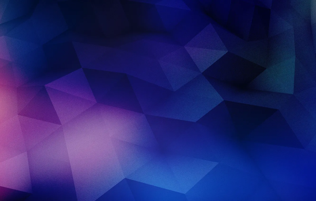 Photo wallpaper purple, surface, blue, pink, triangles, watercolor, figure, blue
