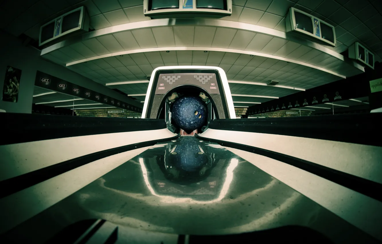 Photo wallpaper sport, the ball, bowling